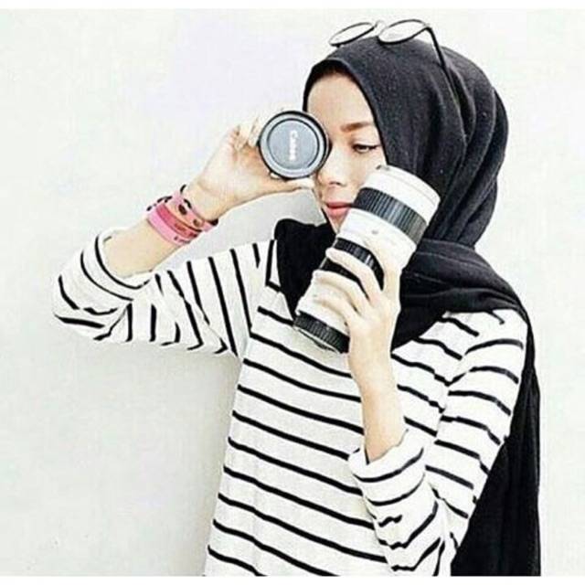 Damai -  basic long stripe top