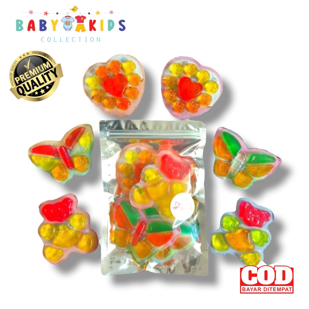 

Jelly Bentuk Karakter Lucu Mix | Jelly Fancy Mix