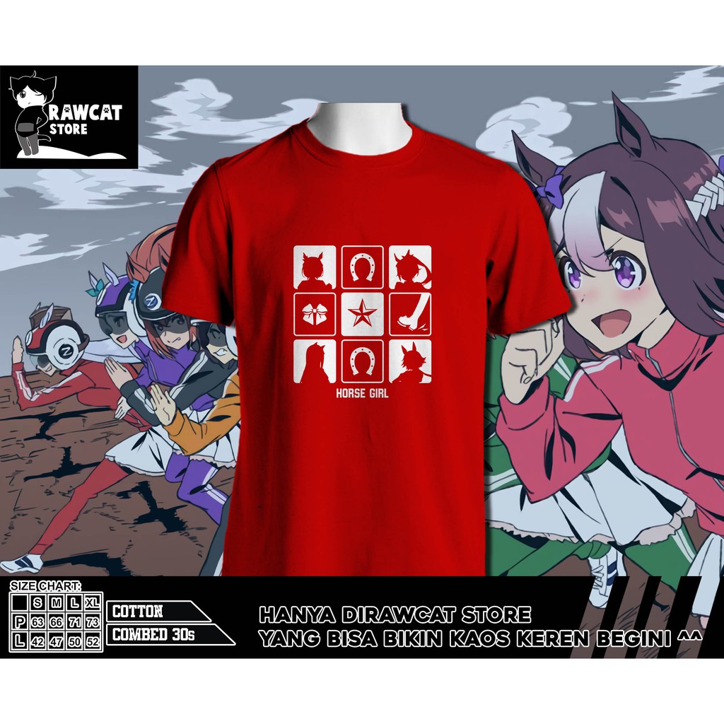 kaos pria game uma musume