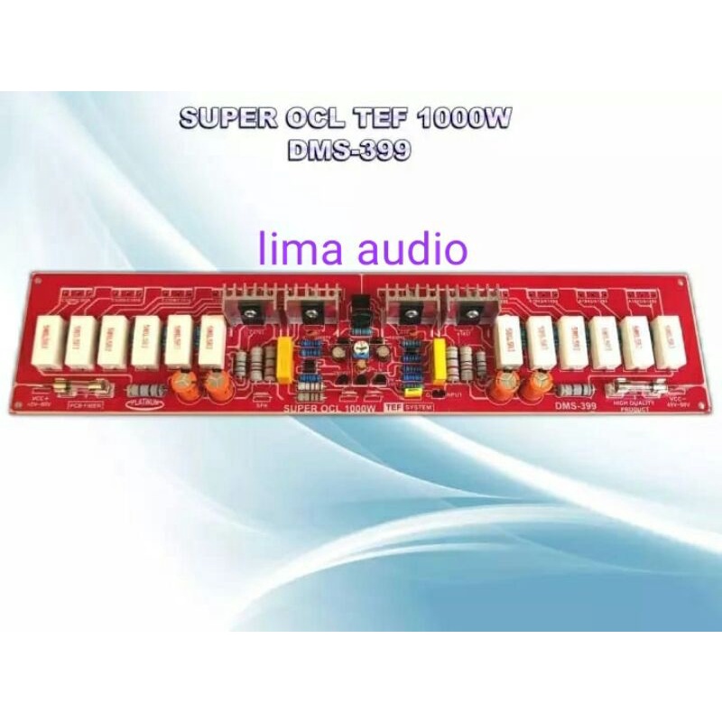 DRIVER POWER AMPLIFIER SUPER OCL 1000 WATT DMS-399