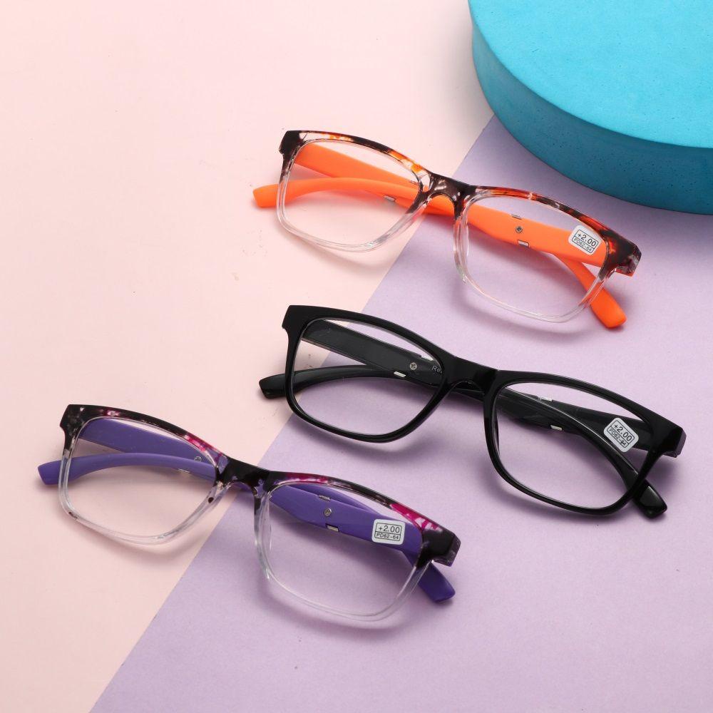 Lily Kacamata Baca Fashion Elegan Bunga Vintage Ultra Ringan Frame