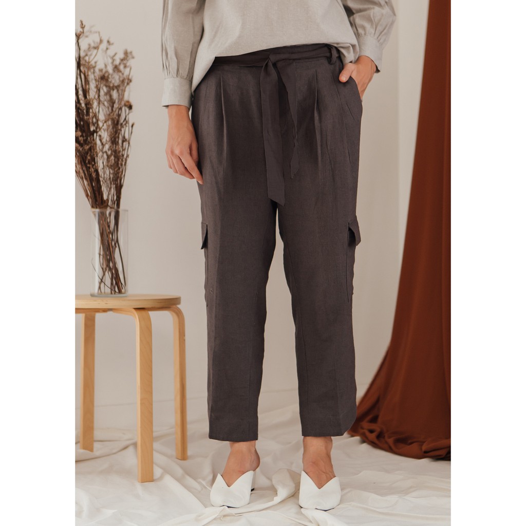 

Aleza Revina Pants Dark Gray