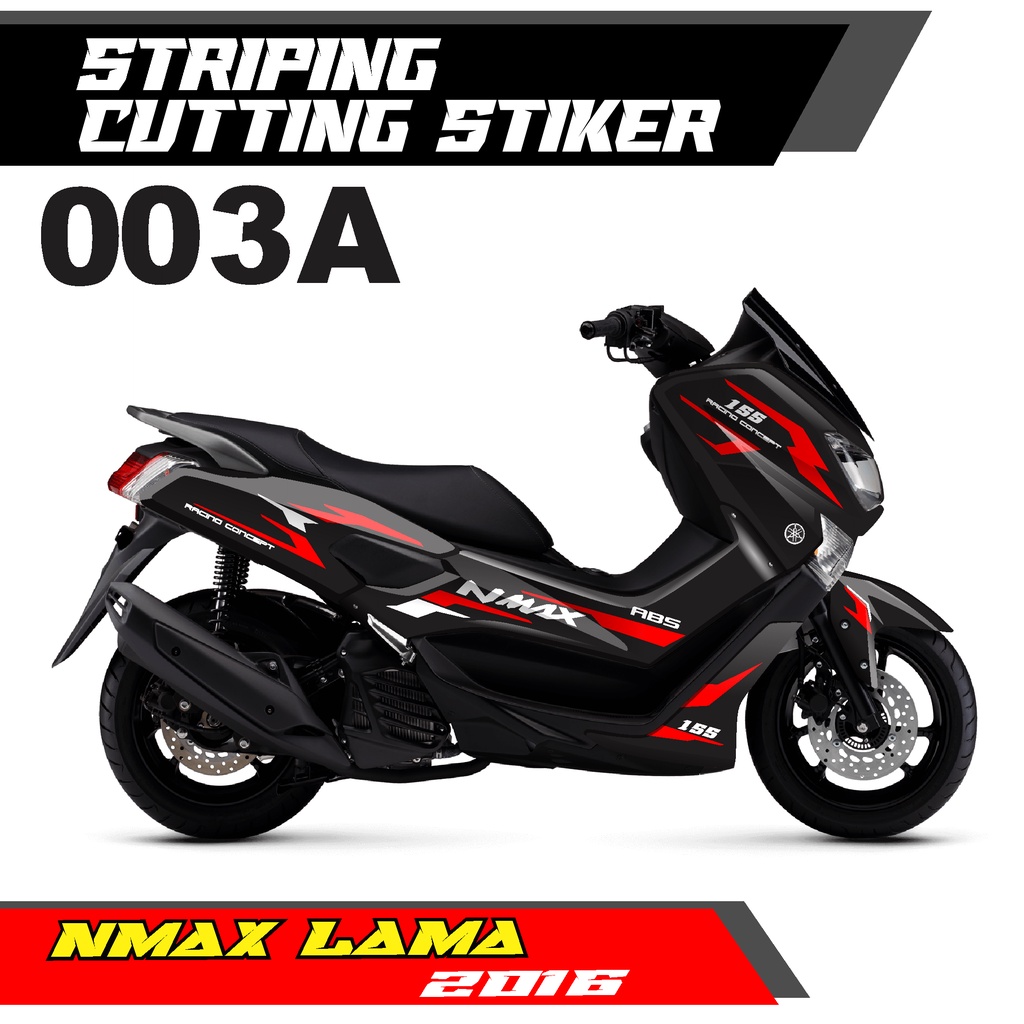 Cutting Stiker / Striping Motor Variasi NMAX 155 LAMA 2017 - 03