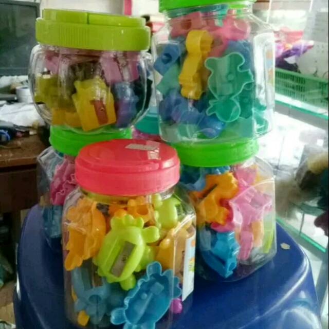 

rautan pensil 1 toples isi 24 pcs