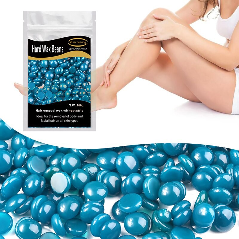 

[ READY STOCK ] 100g Твердые восковые бобы не вызывает болезненных ощущений запах ромашки лепешки