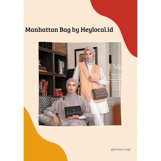 MANHATTAN BAG BY HEYLOCAL.ID
