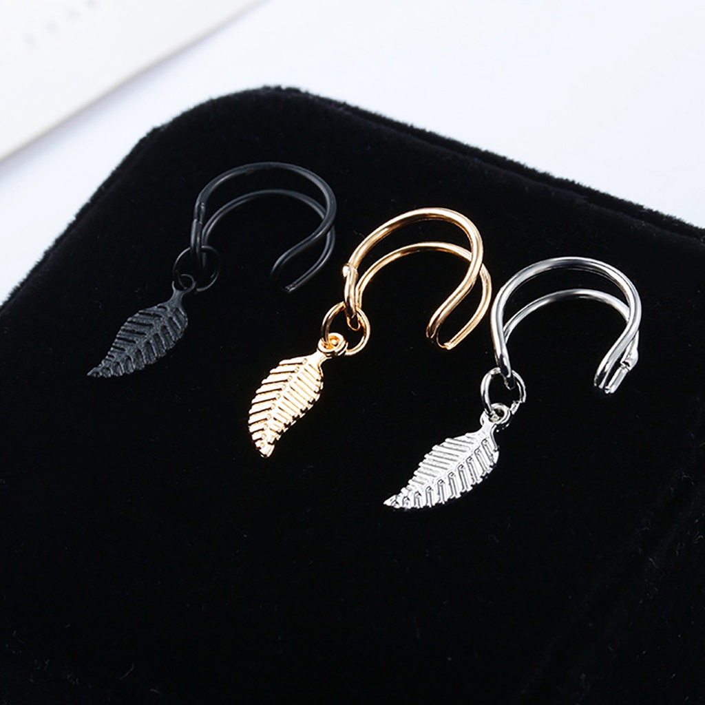 Hu Hu Hu Hu Hu Alat Bantu Pasang Kacamata♡ Anting Stud Bentuk U Model Hollow Out Bahan Metal Untuk Ulang Tahun