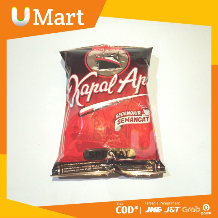 

U Mart - Kopi Bubuk Kapal Api 160gram Tanpa Gula