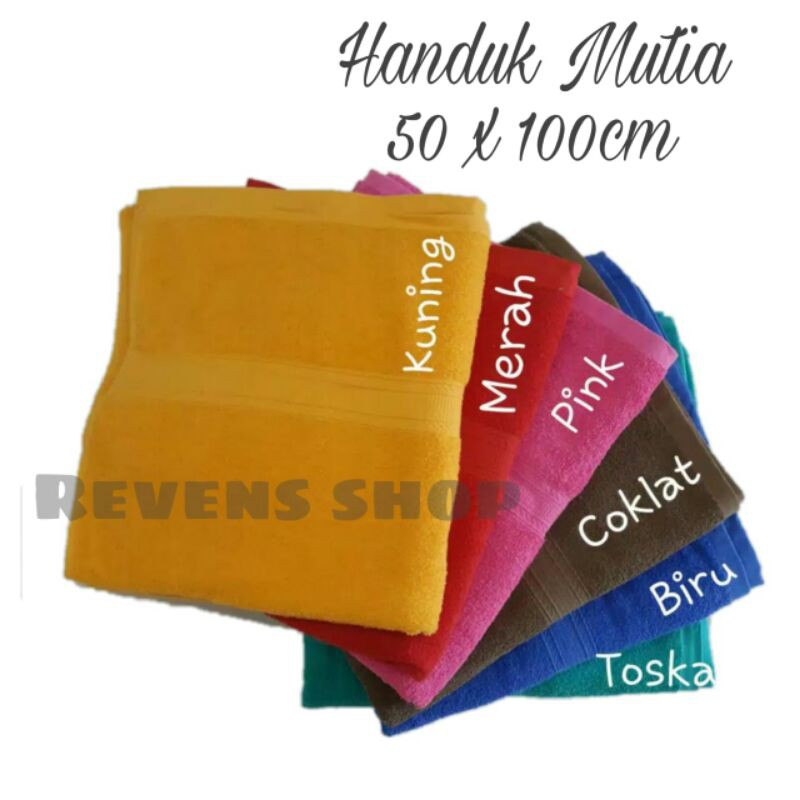 HANDUK MUTIA TANGGUNG 50x100cm/HANDUK ANAK MUTIA