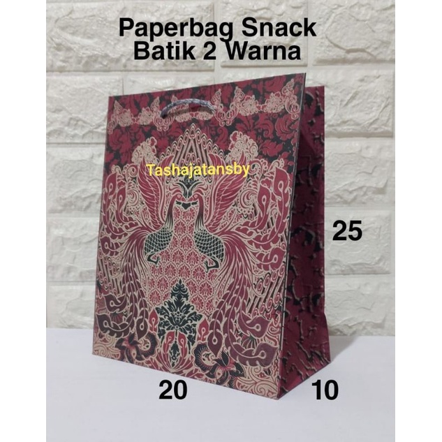 

PAPERBAG SNACK MOTIF BATIK