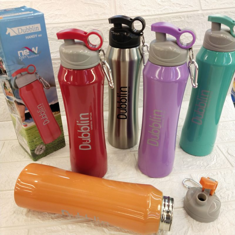 DUBBLIN TERMOS STENLIST/ DUROSTEEL BOTTLE/NEW GEN BOTTLE/DBN-HANDY-900ML BOTOL TERMOS