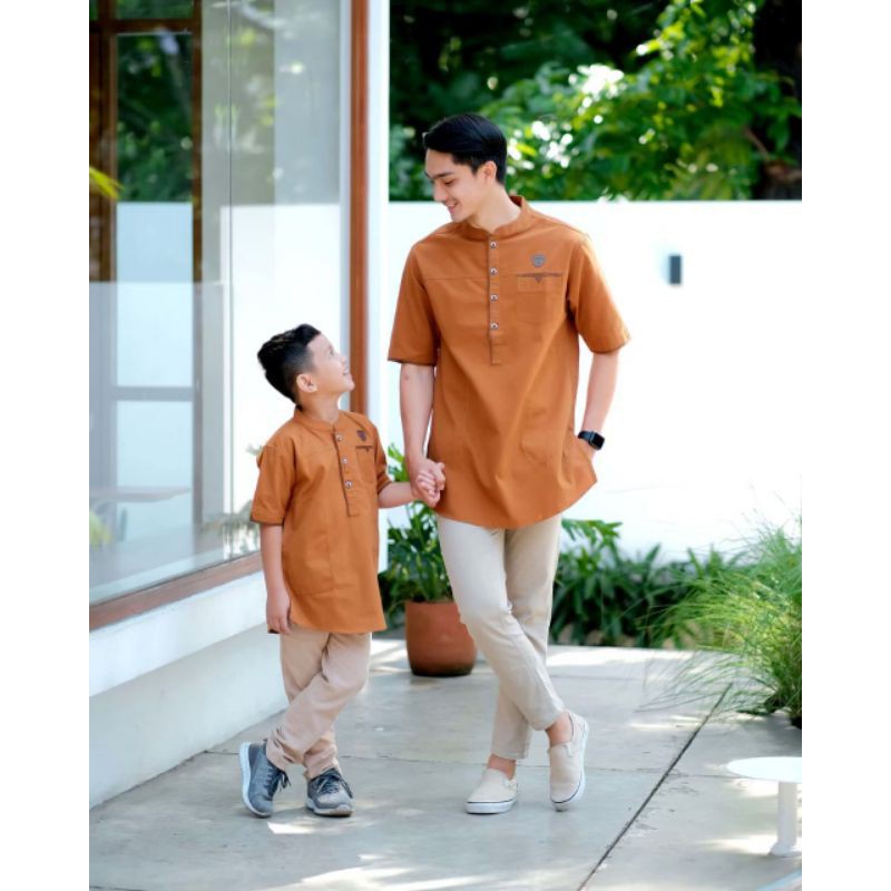 Koko Couple Ayah Dan Anak Premium ORIGINAL NAYFAR - Kurta Pakistan Couple