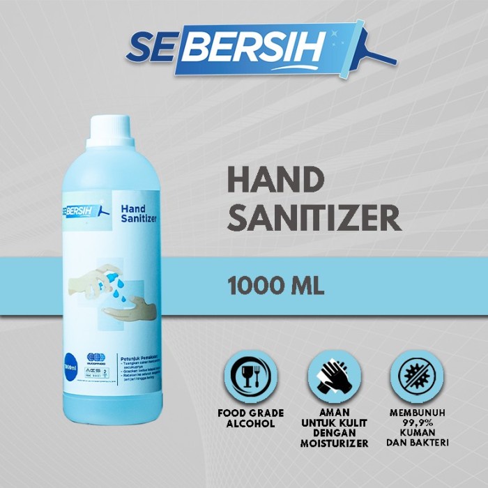 Hand Sanitizer SEBERSIH 1 Liter Antiseptik