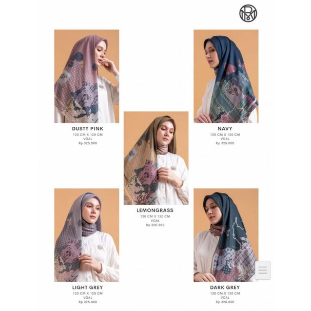 Ready RiaMiranda Maslaha Odion Scarf