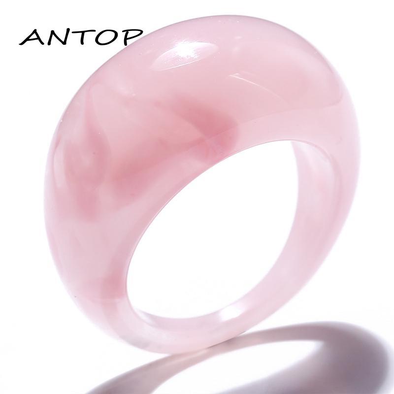 Cincin Bahan Resin Gaya Retro Untuk Wanita