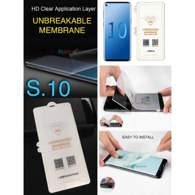 Antigores HYDROGEL Samsung NOTE 10PLUS S10Plus Screen guard antigores Samsung Note10 Note10plus