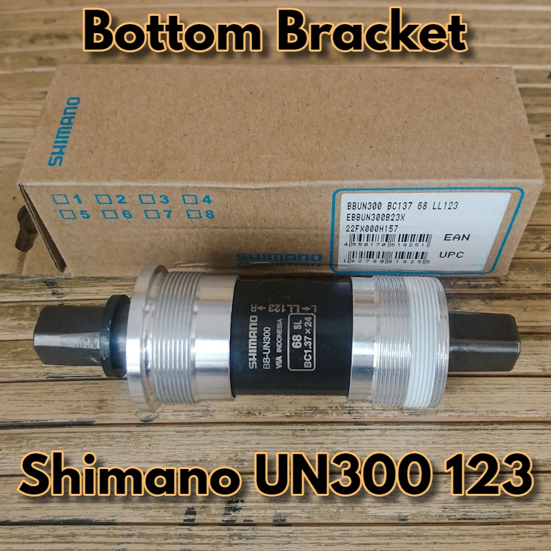 Bottom Bracket Bearing BB Kotak Shimano UN300 123
