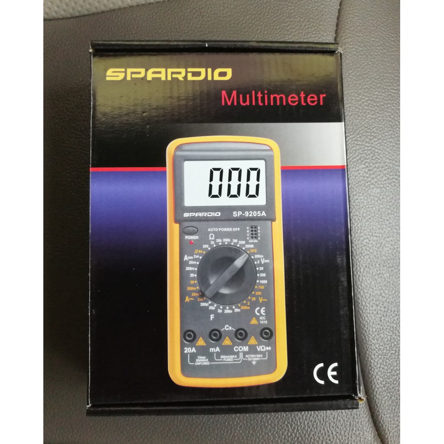 Multimeter Multitester Tester Merk Spardio Ukuran Besar