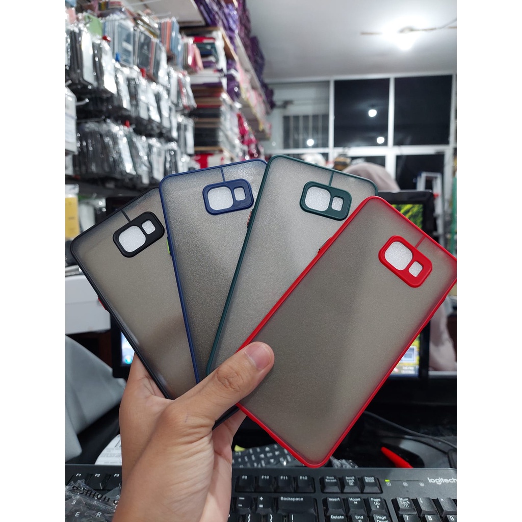 Bumper AERO CASE Samsung C7 C7 Pro Premium Hardcase My Choice List Warna Matte