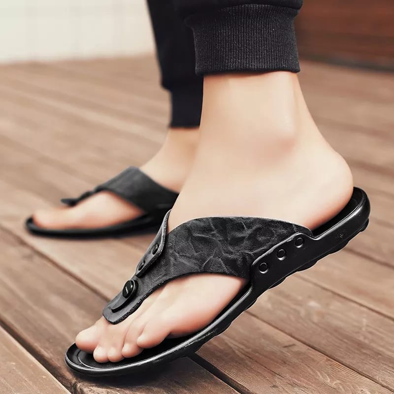 Sandal Pria Kulit Joymen DS 18 Original Pria Jepit lokal