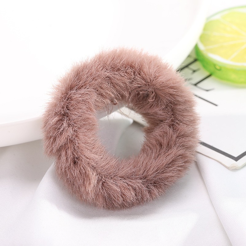 MURMURE.ID | IKAT RAMBUT BULU JUMBO LEMBUT KARET CEPOL WANITA RASFUR ALA KOREA HA065-KECIL MILO