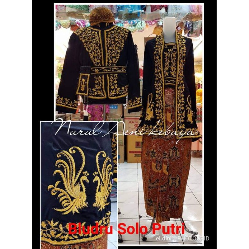 KEBAYA BLUDRU COUPLE SOLO PUTRI PENGANTIN MURAH