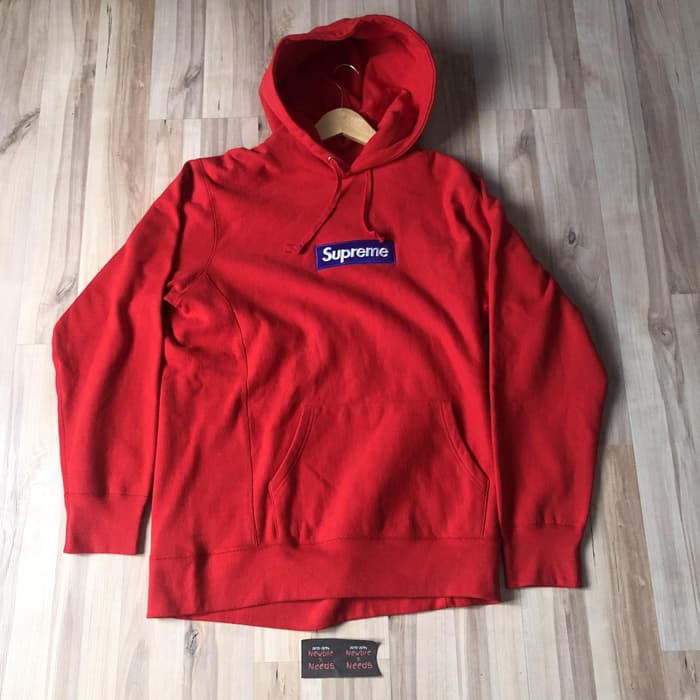 supreme box logo hoodie red purple