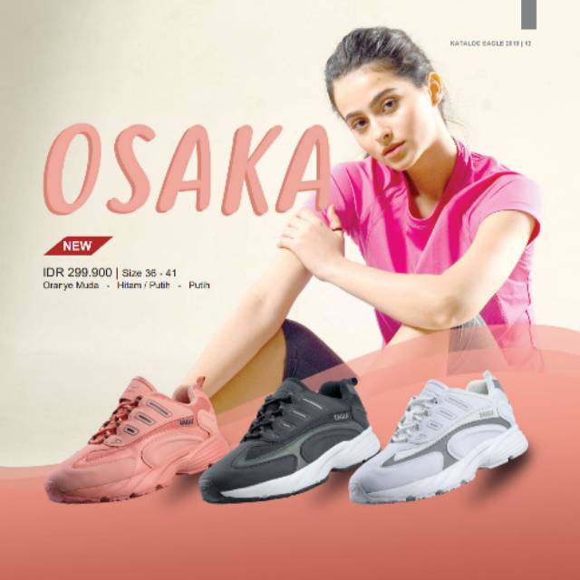 Sepatu Wanita Eagle Osaka woman Lifestyle shoes