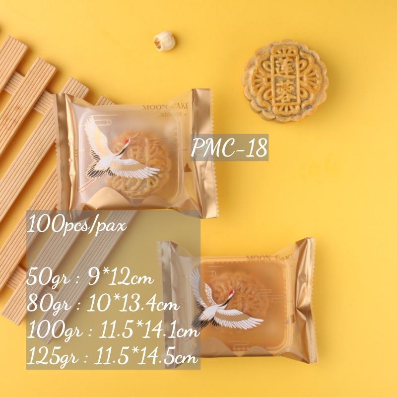 PLASTIK MOONCAKE KUE BULAN 50/80/100/125GR PMC-18