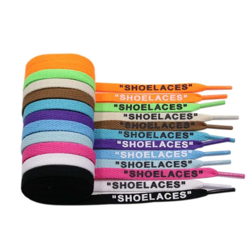 Shoelaces / Tali Sepatu Motif Tulisan (150cm)