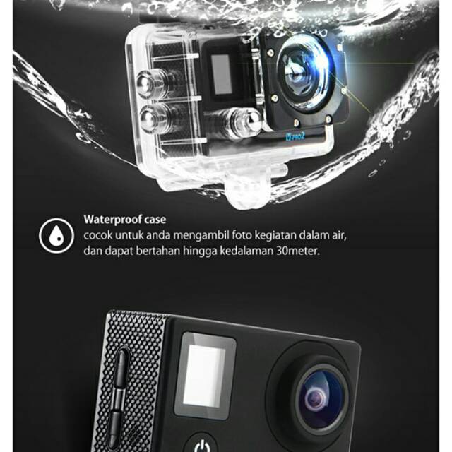 Vivan action camera gopro v-pro2 black