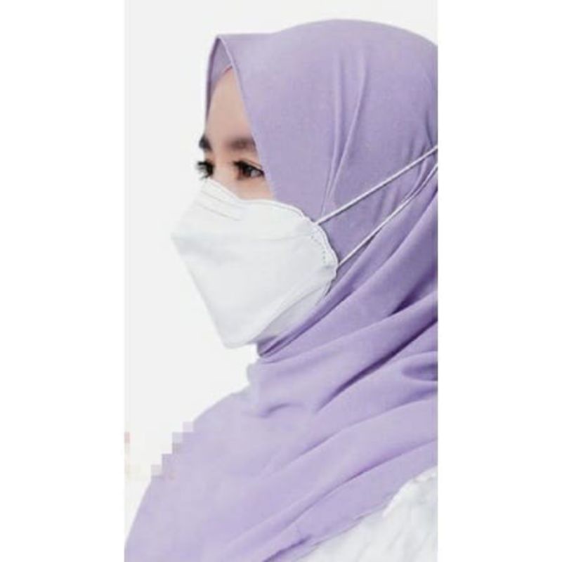 10Pcs Masker Mulut KF94 EVO HIJAB Headloop Tebal Dewasa PREMIUM IMPORT Quality 4PLY