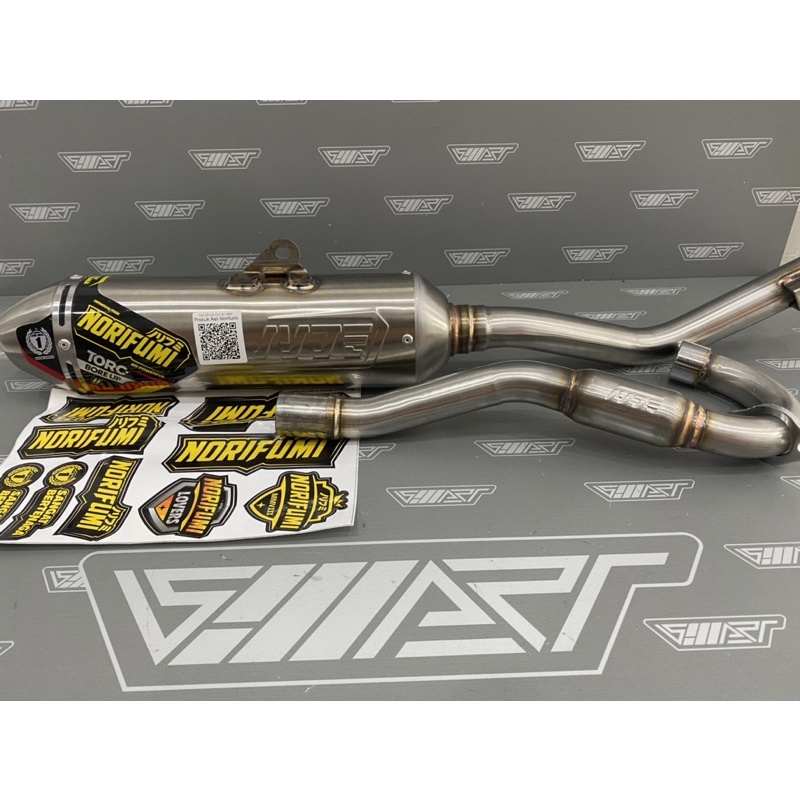 KNALPOT NORIFUMI TORC BORE UP CRF 150 / TORC BORE UP / TORC / NORIFUMI