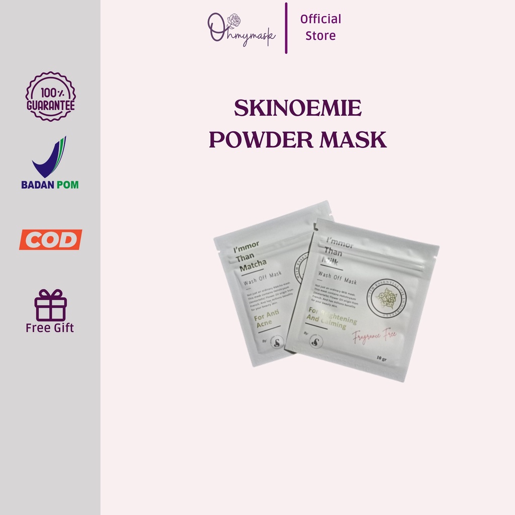 Distri Resmi SKINOEMIE Immortelle Mask masker viral tasya farasya