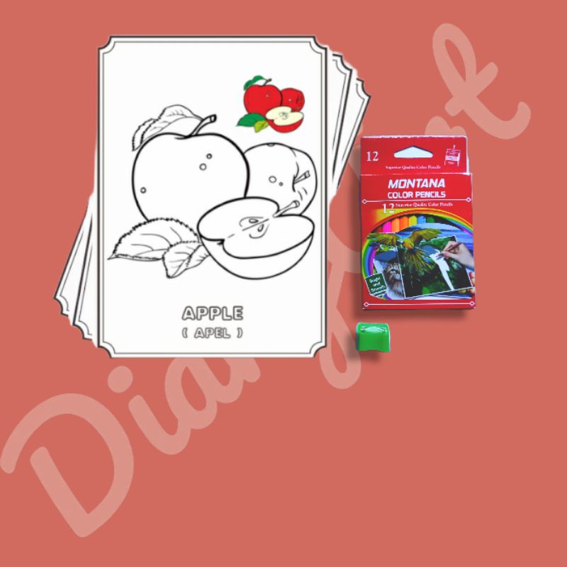 

Gambar Mewarnai Anak TK ,SD ,PAUD kertas 100gsm dengan ukuran A4 dan A5 ,paket hemat hanya 10.000