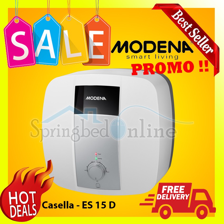 PROMO!! Water Heater Modena / Pemanas Air - ES 15D - Garansi Resmi Modena