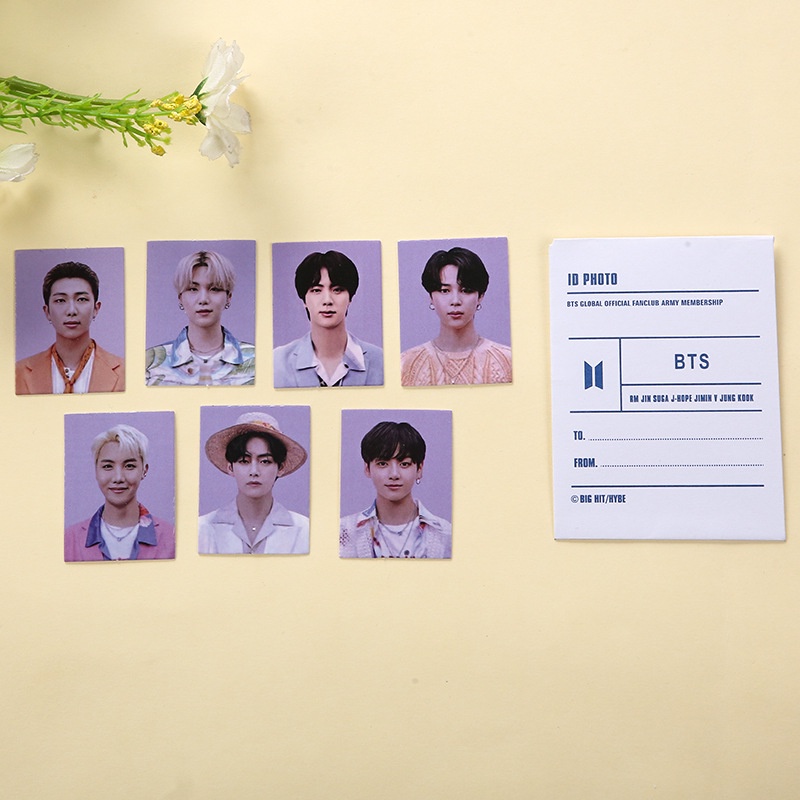 7pcs / Set Kartu Pos Lomo Kpop BTS 2022 Untuk Koleksi Penggemar