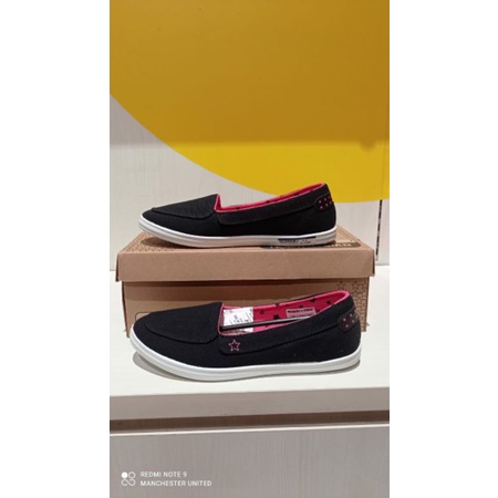 PROMO SEPATU WANITA SLIP ON NORTH STAR BY BATA - HITAM