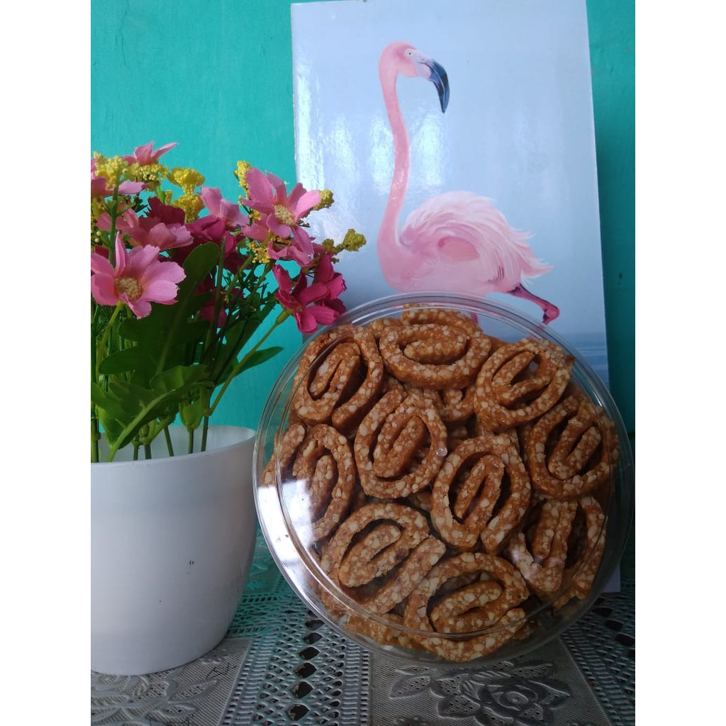 

Kue Noga Kacang Toples