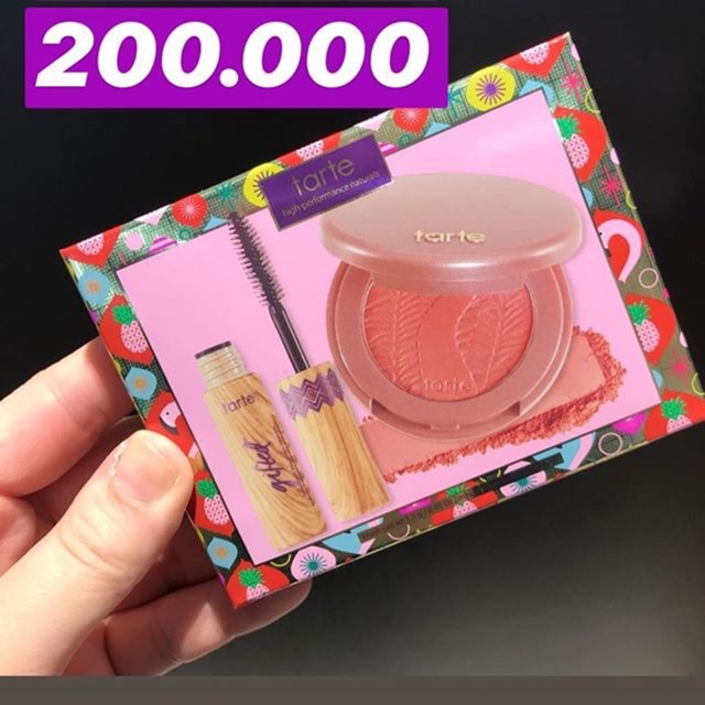 Tarte Blush On Set