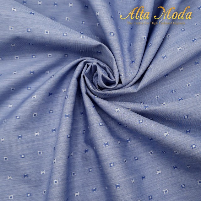

Alta Moda Katun Shirting Motif Hrme Pattern Classic Biru (1M)