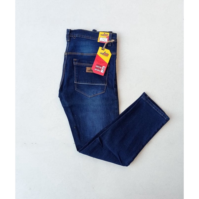 Celana panjang jeans pria /celana pria model pensil bahan melar