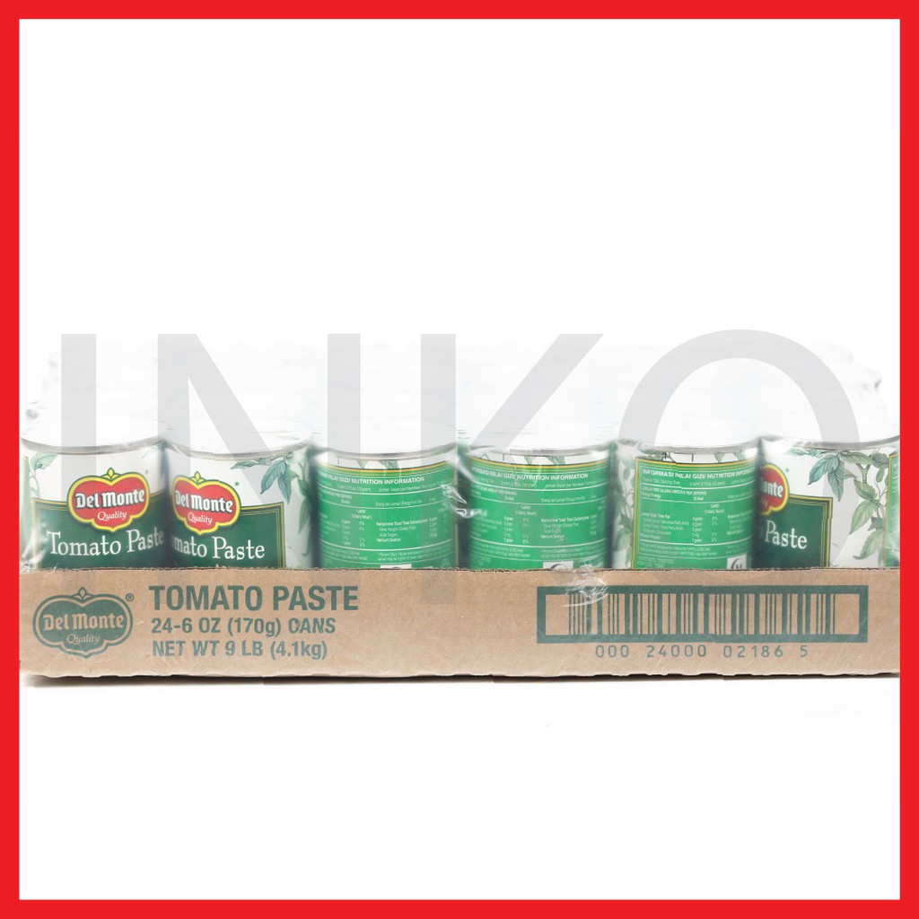 

DELMONTE TOMATO PASTE CAN 170GR