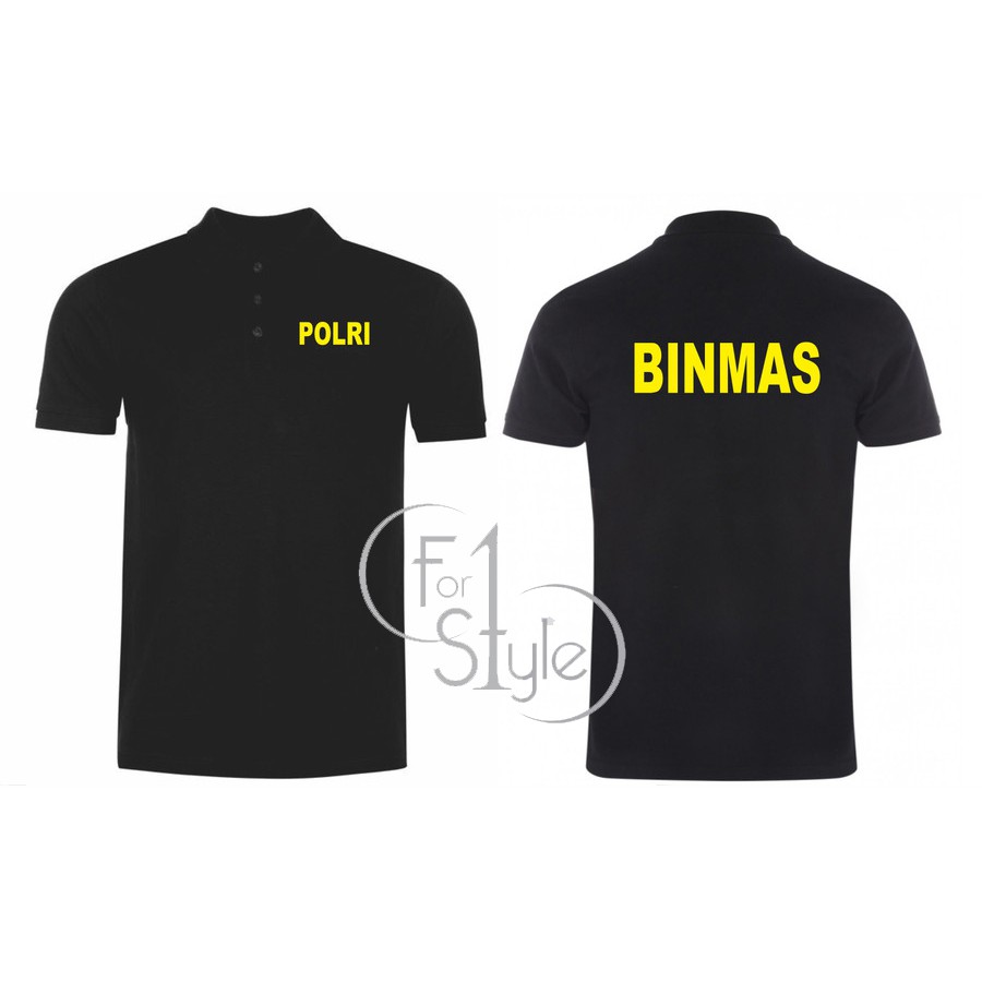 POLO SHIRT POLISI SAT BINMAS