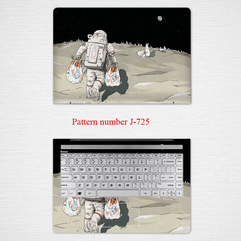 2pcs Stiker Pelindung Laptop UNIVERSAL Bahan VINYL 12 13 14 15.6 Inch ASUS UX32 U3000 K43 A45U5100U UX305