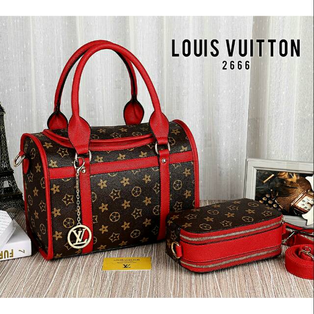 New Ready Lagi*
*Best Seller*
*2in1 set Snapshot Lv*

👉🏽  *Louis Vuitton Speedy Bag*
Seri : 2666