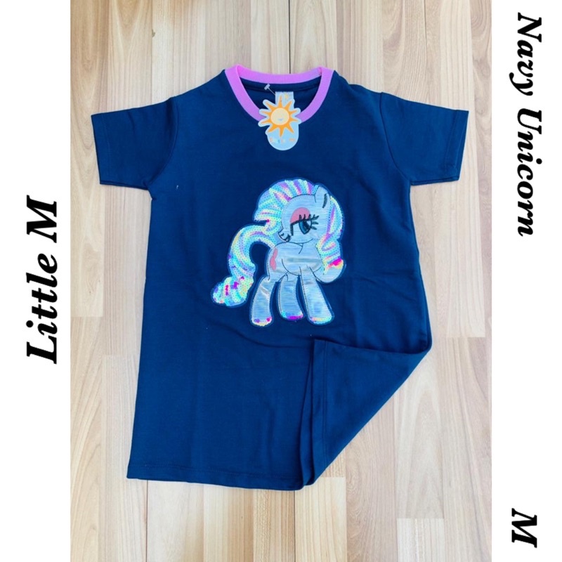 Kaos Little M size M lucu cantik