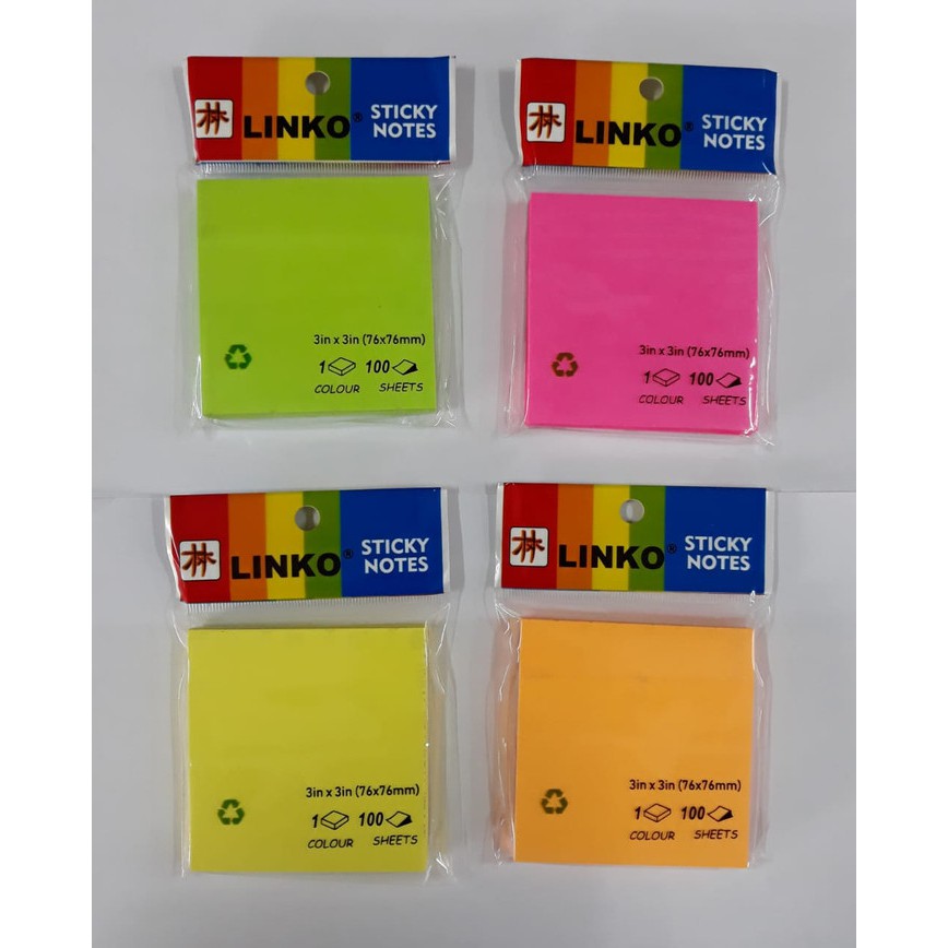 

POST IT LINKO LK-101 3"X3" (76X76MM)