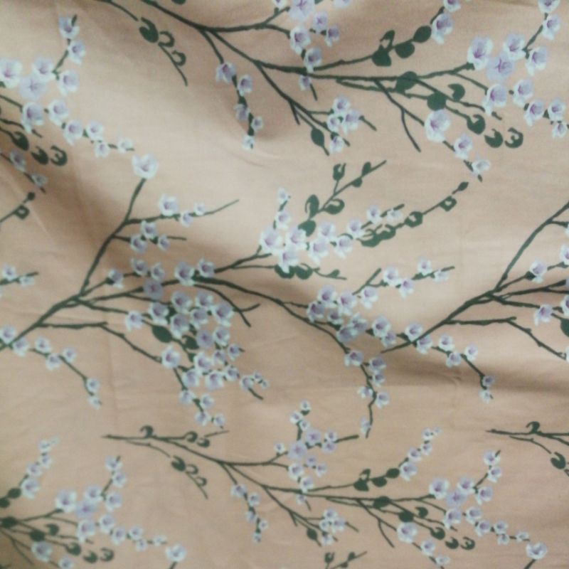 bahan kain katun jepang (tokai senko) motif bunga