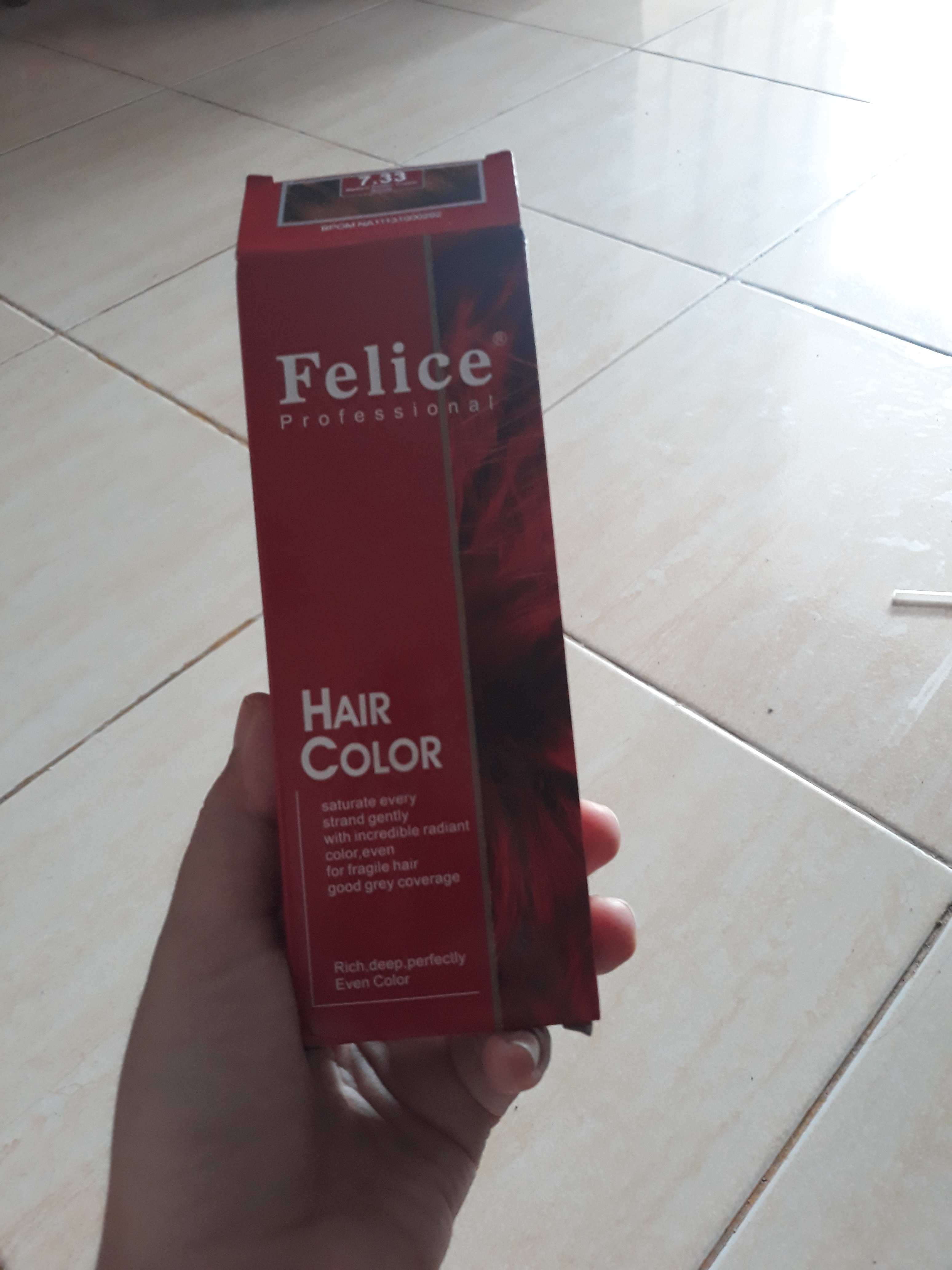 FELICE  Profesional Hair Color 60ml Cat  Rambut  Semir 